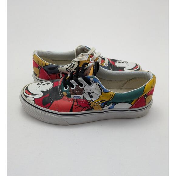 Unisex VANS X DISNEY Mickey Mouse Friends Canvas Low Top Shoes TB4R Size 5M 6.5W - Picture 1 of 7